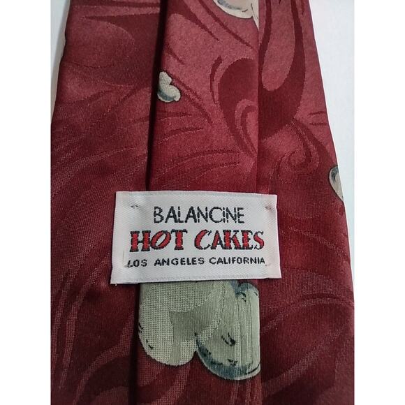 Balancine Hot Cakes Tie- Frustrated Golfer Art By Gary Patterson In Package - Picture 3 of 10